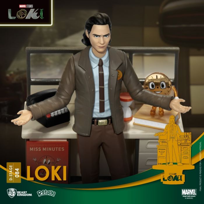 Beast Kingdom D Stage Marvel Loki ( closed box packaging)