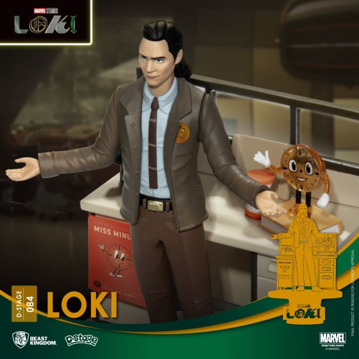 Beast Kingdom D Stage Marvel Loki ( closed box packaging)