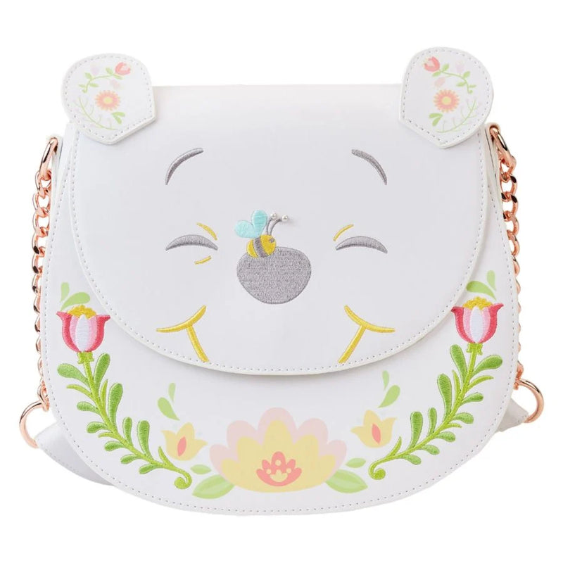 Winnie The Pooh - Folk Floral Cosplay Cross Body Loungefly Bag