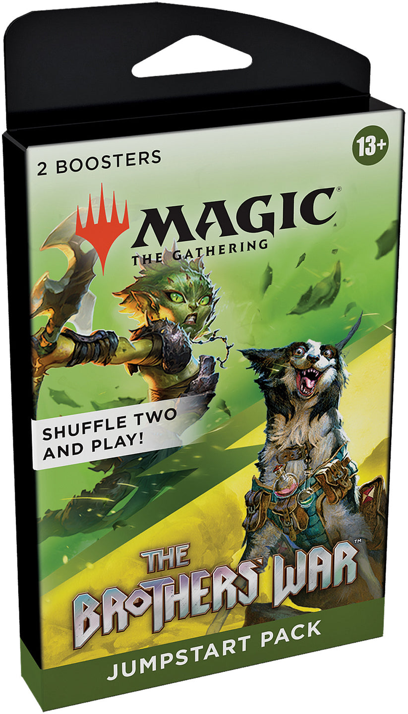 Magic The Gathering The Brothers War Jumpstart Boosters Multipack (2 Boosters Per Pack)