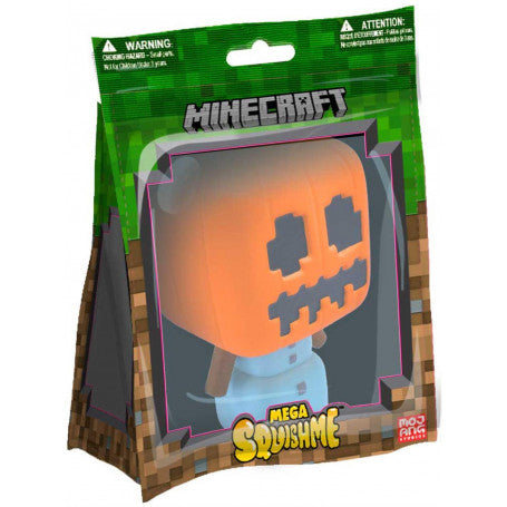 Minecraft Mega Squishme Pumpkin Snowman