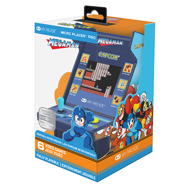 My Arcade Mega Man 6.75" Micro Player