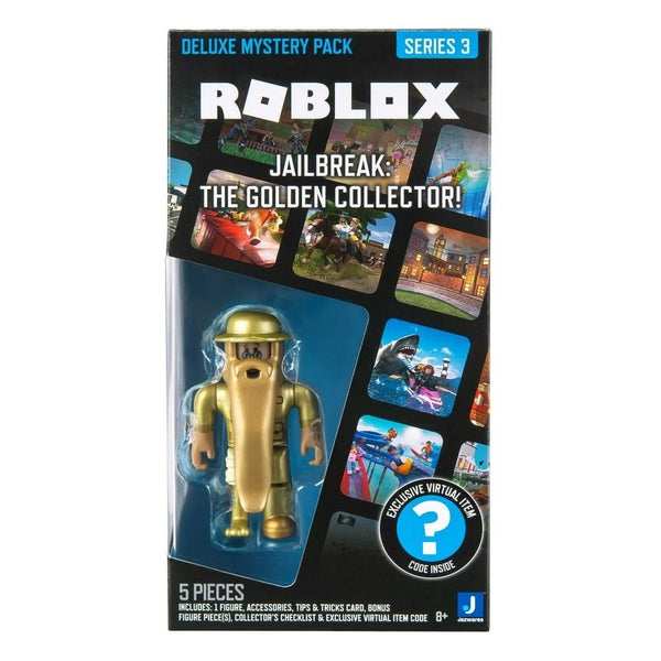 ROBLOX - Deluxe Jailbreak: The Golden Collector Figure