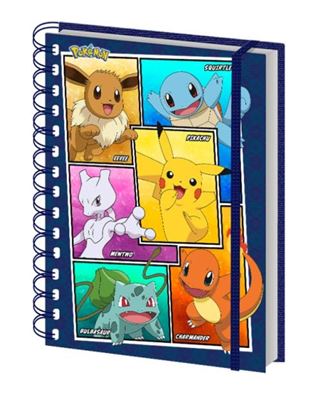 Pokemon - Panels A5 Notebook
