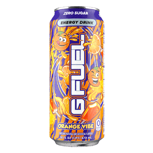 GFUEL Orange Vibe Energy Drink