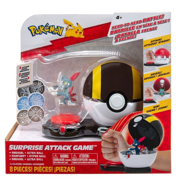 Pokemon Surprise Attack Game Sneasel + Ultra Ball