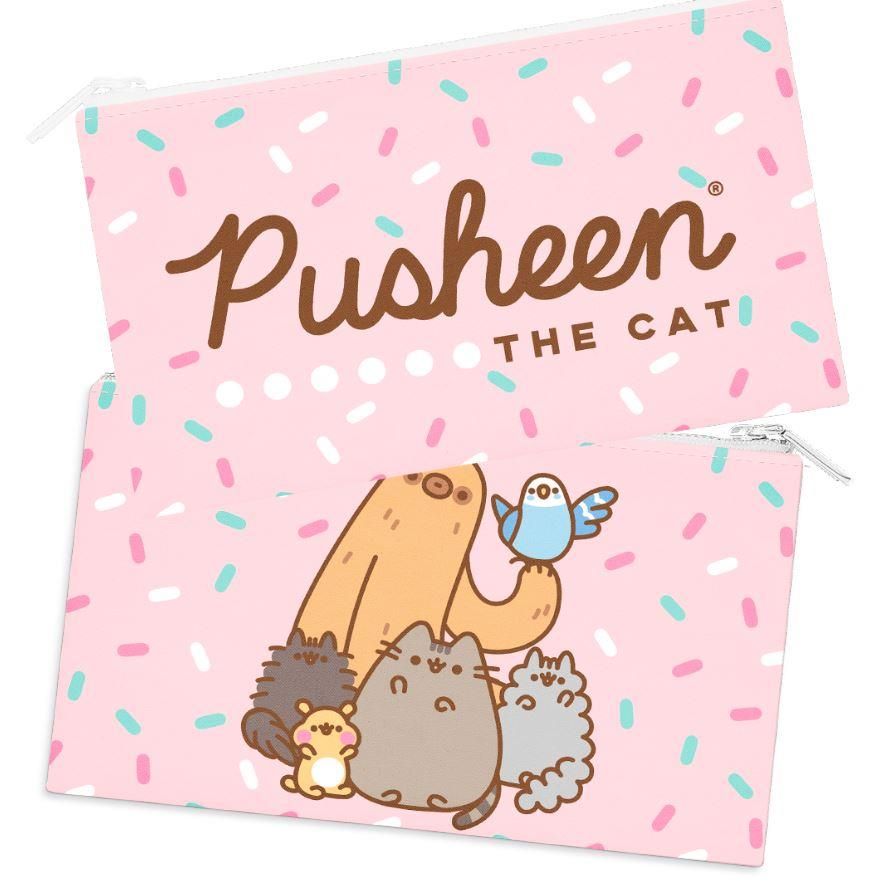 Pusheen - Pusheen And Friends Flat Pencil Case