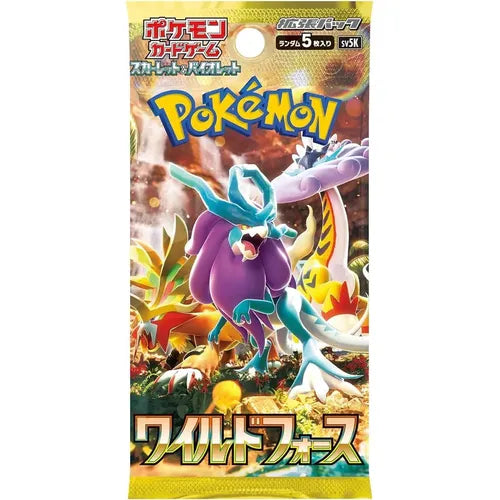 Pokémon Trading Card Game - Wild Force - Booster Pack - Japanese