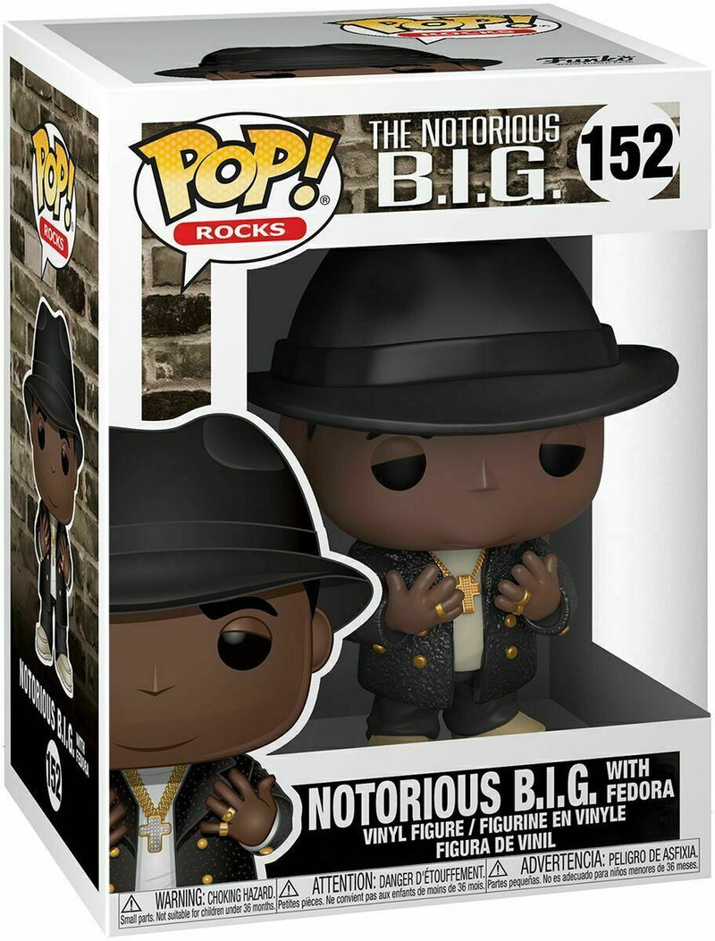 Notorious BIG - Notorious BIG Black Fedora Pop!