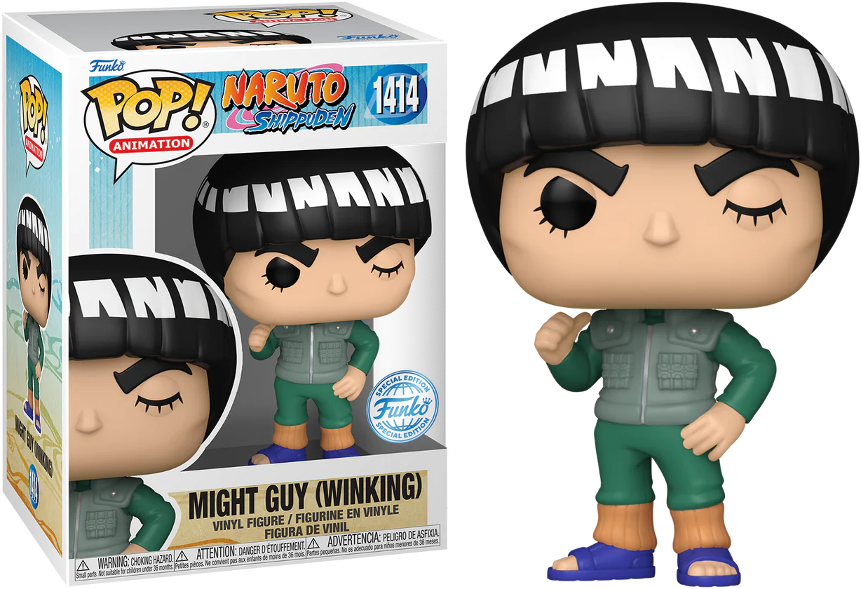 Naruto - Might Guy (Winking) US Exclusive Pop! Vinyl