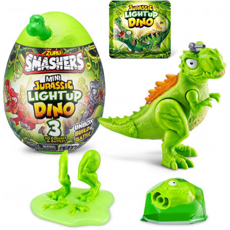 Zuru Smashers Mini Jurassic Light-Up Egg