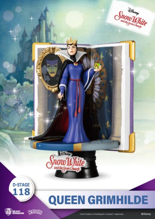 Beast Kingdom D Stage Disney Story Book Series Snow White and the Seven Dwarfs Queen Grimhilde
