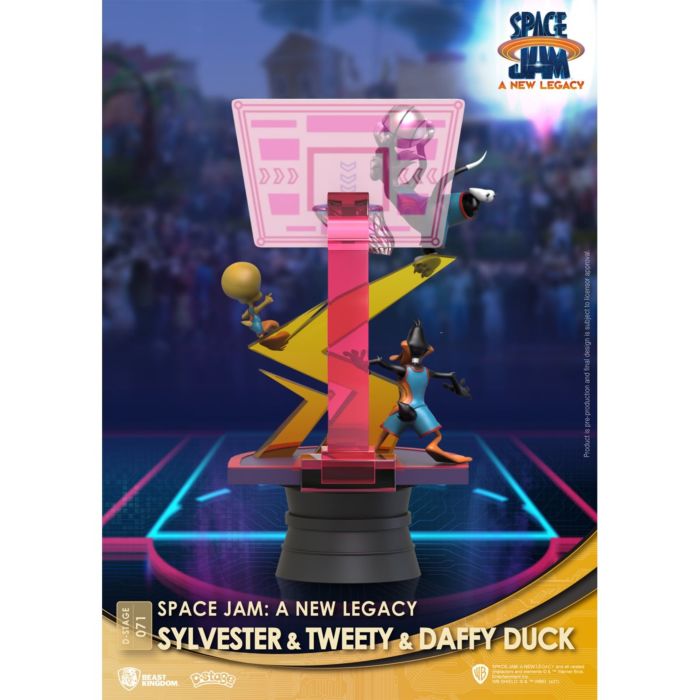 Space Jam: A New Legacy - Sylvester, Tweety and Daffy Duck D-Stage 6” Statue