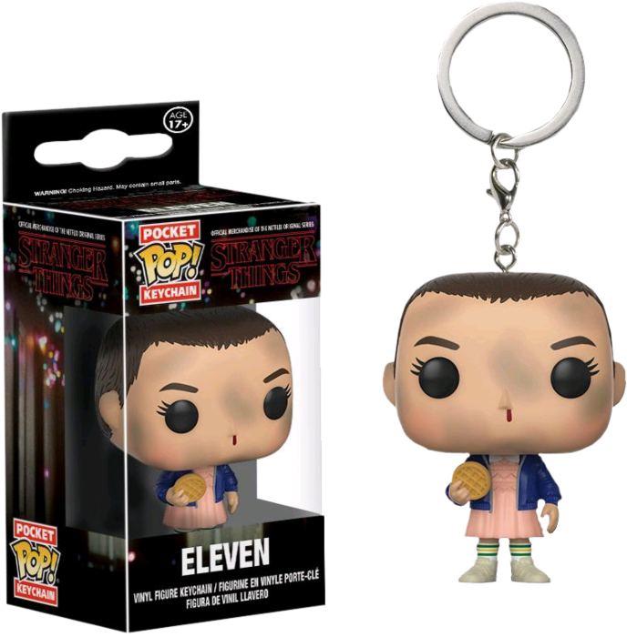 Stranger Things - Eleven with Eggo Pop! Keychain