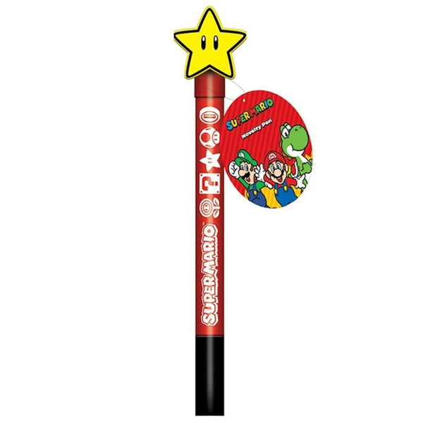 Super Mario - 4 Colour Spinning Topper Novelty Pen