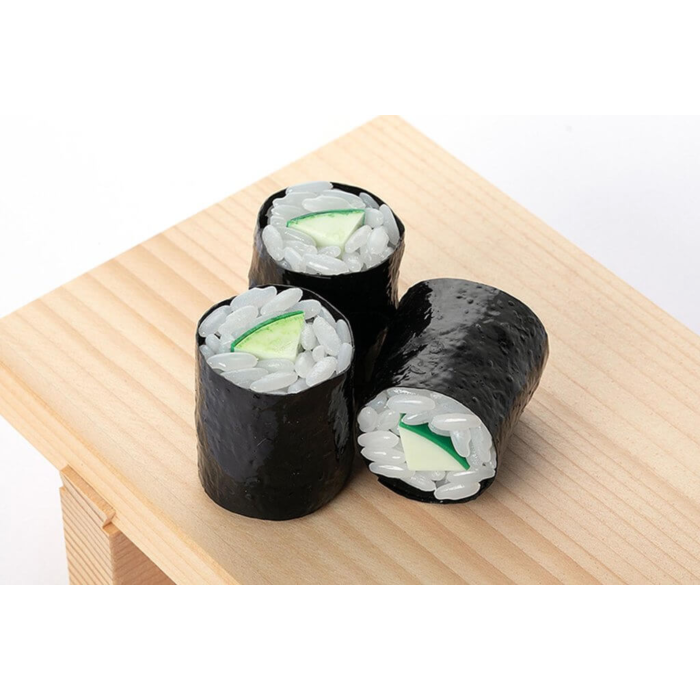 Sushi Plastic Model Version Kappa Maki (Cucumber Sushi Roll)