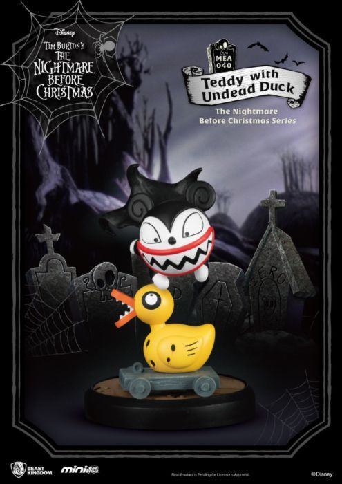 Beast Kingdom's Nightmare Before Christmas - Vampire Teddy with Undead Duck