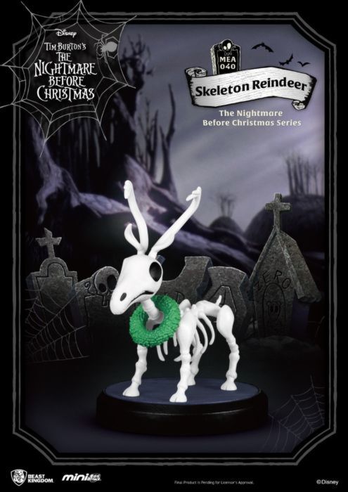 Beast Kingdom's The  Nightmare Before Christmas - Skeleton Reindeer