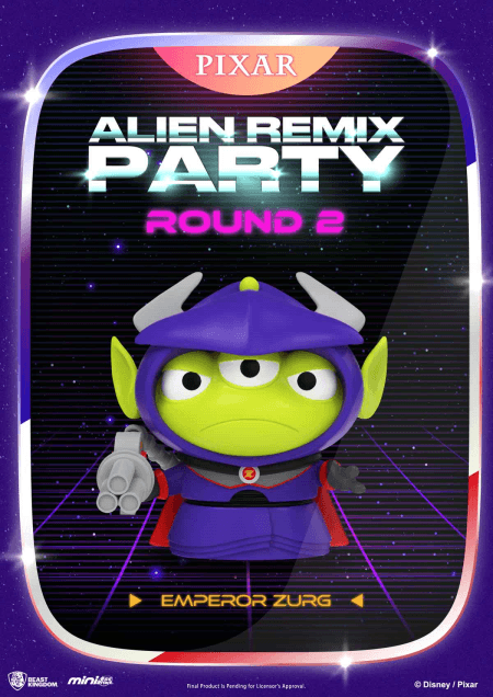 Beast Kingdom Mini Egg Attack Alien Remix Party Blind Box Round 2
