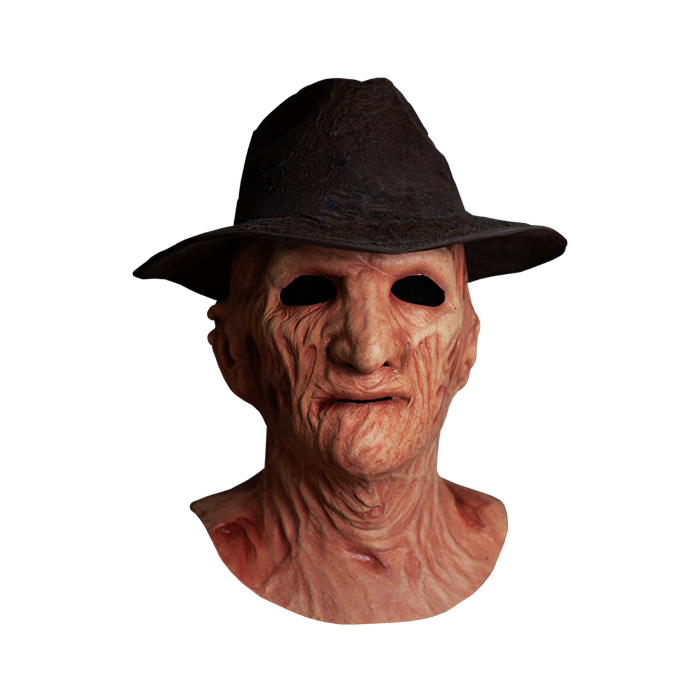 Nightmare on Elm St - Freddy Dlx Mask & Hat