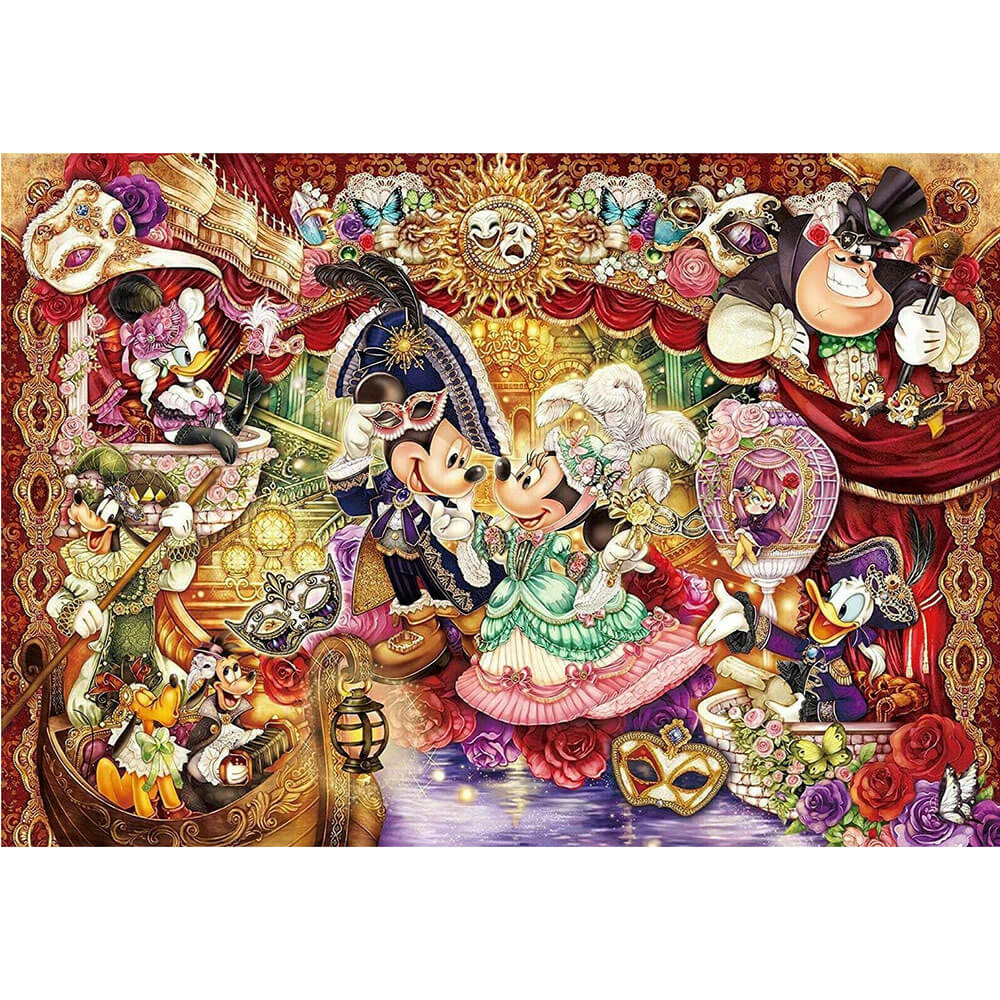 Tenyo Puzzle Disney Magnificent Masquerade Invitation Puzzle 1,000 pieces